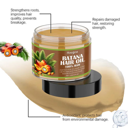 Anti-Loss Hair Oil Organic Batana Oil Natural Treatment for Scaple,Strengthen Hair Roots Fluffy Moisturizing for Hair Care Serum