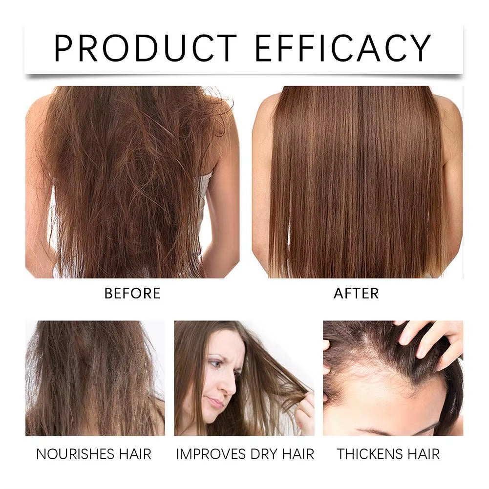 Anti-Loss Hair Oil Organic Batana Oil Natural Treatment for Scaple,Strengthen Hair Roots Fluffy Moisturizing for Hair Care Serum