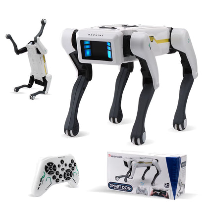 Meet Your New Best Friend: Intelligent AI Remote Control Robot Dog with Voice Dialogue, Singing, and Dancing Features for Kids!