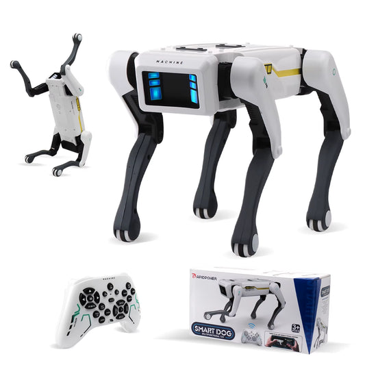 Meet Your New Best Friend: Intelligent AI Remote Control Robot Dog with Voice Dialogue, Singing, and Dancing Features for Kids!