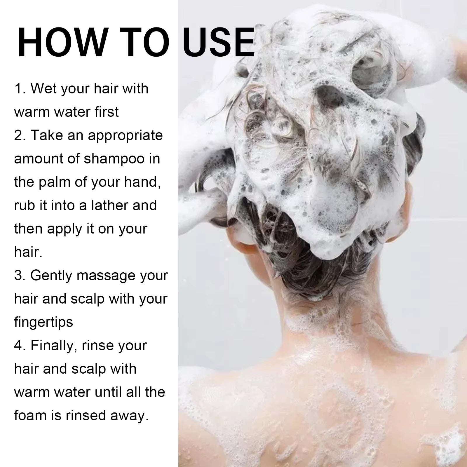 Scalp Cleansing Shampoo anti Hair Loss Itch Remove Dandruff Oil Control Repair Moisturizing Root Treatment Hair Growth Shampoo