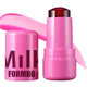 3-in-1 Milk Jelly Tint Blush Wand – Cheek, Lip & Contour with Long-Lasting Moisturizing Matte Finish