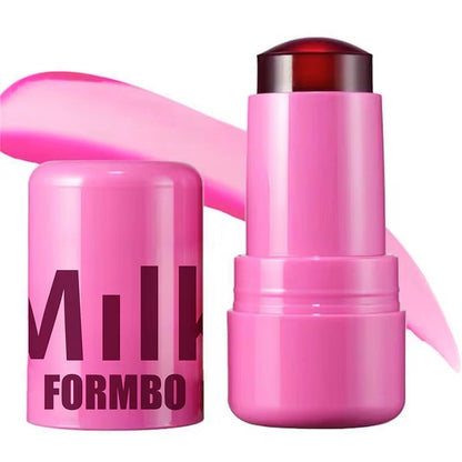 3-in-1 Milk Jelly Tint Blush Wand – Cheek, Lip &amp; Contour with Long-Lasting Moisturizing Matte Finish